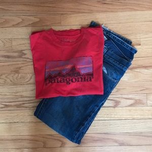 Men’s slim fit medium Patagonia Graphic T